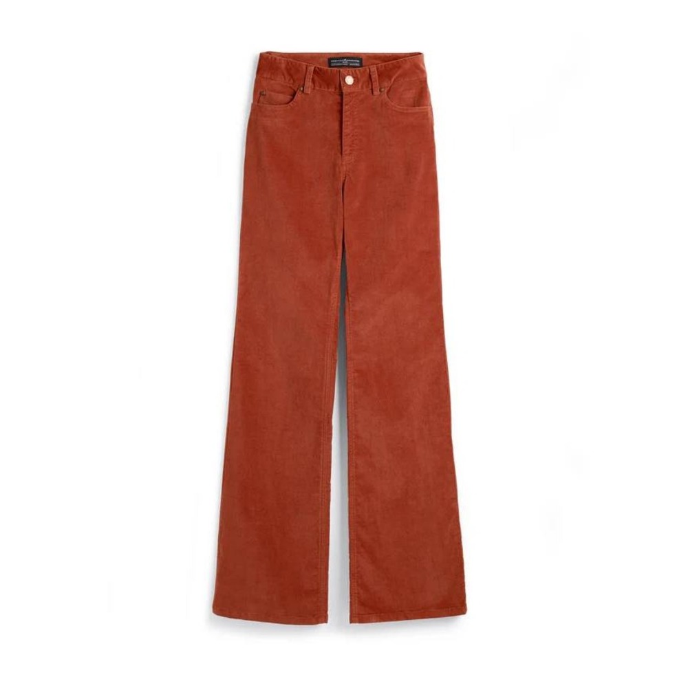 Peruvian Connection‎ Bootcut Velveteen Jeans Rust Orange Pants Womens Size 6